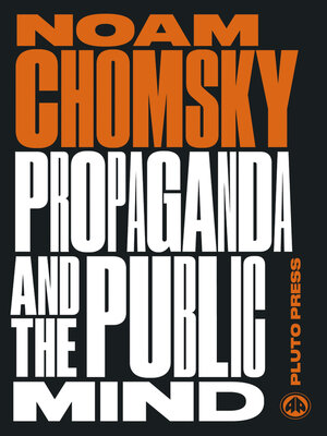 cover image of Propaganda and the Public Mind
